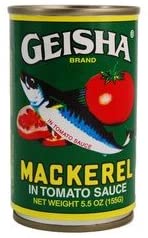 Geisha Mackerel in Tomato Sauce w/o Chile
