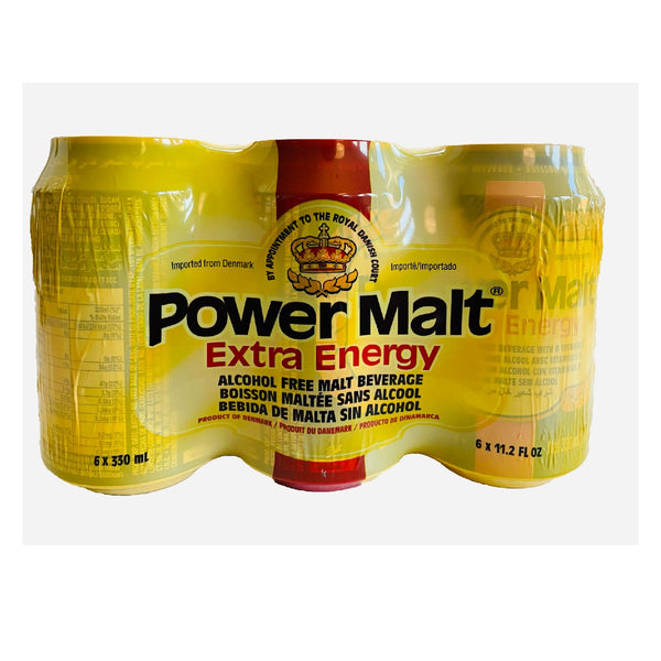 Power Malt Extra Energy 6 Glass Case